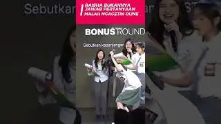 RAISHA JAWAB PERTANNYAANNYA BUKAN MALAH NGAGETIN OLINE #zeejkt48 #jkt48
