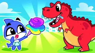 Dino Park Adventure 🦕 Dinosaurs Become Alive 🦖 Safari Stories for Kids 💪 Nursery Rhymes