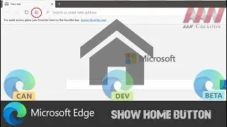 How to Show Home Button on Chromium Version of Microsoft Edge