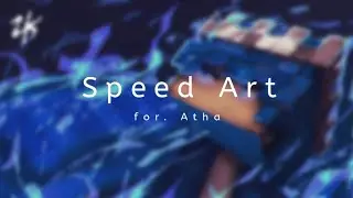 ∆&deg;Speed Art Minecraft Render - Atha &deg;∆ (#3) [Ps Touch]
