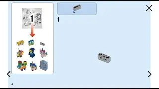 LEGO Unikitty Unikingdom Creative Brick Box 41455 Building Instructions
