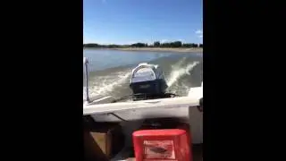 1970 evinrude ski twin hole shot and drive