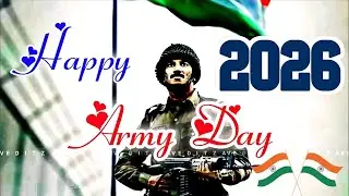 Indian Army Day status 2026 | Happy Indian army day special WhatsApp status video | Army Day song