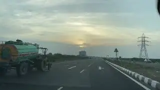 #roadtrip #chennai #vlog #highway and #city views at #morning #drive #omr #wanderwithme