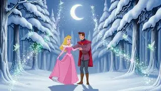 Princess Aurora and Prince Phillip Dance ❄ Soothing Jazz with Christmas Vibe for Focus