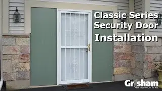 How to Install a Grisham Classic Series Security Door