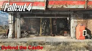 Fallout 4 - Mission: Defend the Castle - Gameplay - 1080p