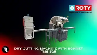 TMS 525 dry cutting machine with bonnet (English version)