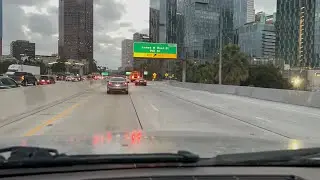Manejando de Los Ángeles a Ontario (california)