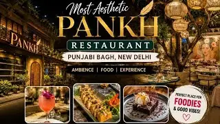 Discover Delhi's New Hidden Gem: A Dining Experience with Poolside Views | Pankh Bar & Bistro