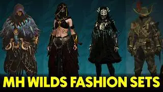 17 Fashion Sets You Should Try in Monster Hunter Wilds (Best Community Fashion Sets)