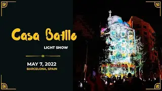 Casa Batll&oacute; mapping show, May 7 2022, Barcelona, Spain