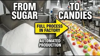 Inside the Candy Factory | Mass Production of Colorful Candies | How It&rsquo;s Made