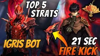 (21 - 24s) Top 5 strats  | IGRIS ,  BATTLEFIELD OF TIME SEASON 16  | Solo Leveling Arise