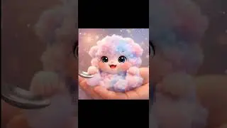 This Cotton Candy Cloud Baby Is Too Cute to Eat ☁️👶