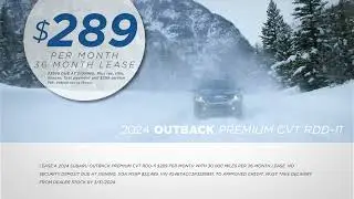 Subaru Outback Premium CVT 2024 года | Спецпредложение по лизингу | Март 2024 | Schlossmann Subaru City
