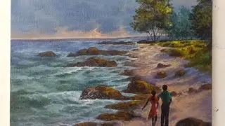 Walk At Beach