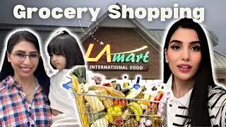 Grocery shopping in Virginia with Mom & baby Aizal 🛒💖✨ #FamilyVlog #LifeinUSA 🇺🇸
