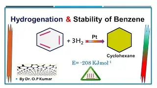 Hydrogenation and Stability of Benzene / Resonance Energy of benzene