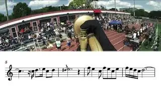 Blue Devils Metamorph 2017 Flugelhorn Solo Transcription - Cameron Leet