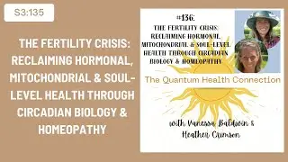 #136The Fertility Crisis:Reclaiming Hormonal Health Through Circadian Biology & Homeopathy