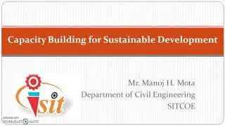 Capacity Building for sustainable development