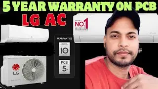 LG 3 Star Hot And Cold AC | 5 Years Warranty On PCB | Installation In Best AC