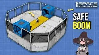 This Explosive Booby Trap Doesn't Damage Your Ship, Space Engineers
