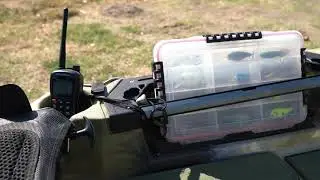 2019 Hobie Outback - Cockpit Organization for Bass Fishing