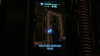 Metroid Prime Remastered 😨 really tense morph ball puzzle #metroidprimeremastered #samus #nintendo