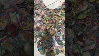 Plenty of pogs #pogs #90s #asmrsounds #satisfyingsounds #shortsvideo