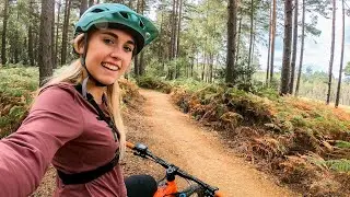 Practicing for my first ever Enduro Race!