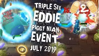 Angry Birds Evolution Piggy Nian Scrooge Lil Pecker Triple Six Eddie Event July 2019