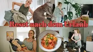 Reset nach dem Urlaub, Koffer auspacken, Wohnung aufräumen und ordnen, Wäsche waschen| Amynatalie