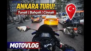 ANKARA TRAFİĞİNDE YAMAHA R25! | TUNALI & CİNNAH MOTOVLOG
