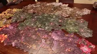 Hexplore It board game series - all maps combined