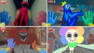Poppy Playtime 1–4 Complete Run – Every Puzzle, Escape & Hidden Room