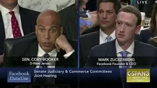 Cory Booker discusses discrimination on Facebook with Mark Zuckerberg
