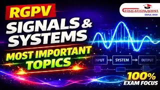 RGPV Signal & Systems Most Important Topics