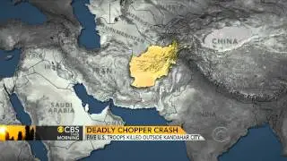 Five U.S. troops killed in Afghanistan