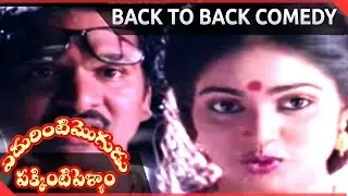 Edurinti Mogudu Pakkinti Pellam Movie || Back to Back Comedy Scene Part - 06 || Rajendra Prasad,