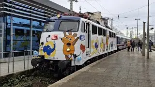 Die Maus ist los| Erste öffentliche Vorstellung der Maus Lok von TRI in dem Kölner Hbf