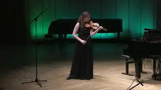 A. Honegger Sonata for Solo Violin, H. 143. Maria Arteeva.