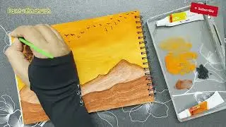 Painting for Beginners | Watercolor Landscape painting |Watercolor Painting#watercolor #watercolour 