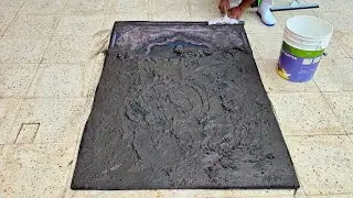 You Won’t Believe What Happens to This Muddy Rug!😲🫧💧