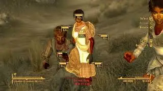 Burned Zombies of the Tribal village (Fallout New Vegas)