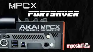 PortSaver bracket for Akai MPC-X / SE &ndash; reinforced power, USB & cable protection - MPCstuff Install