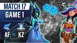 AF vs KZ | Match17 Game1 H/L | 2019 LCK Summer