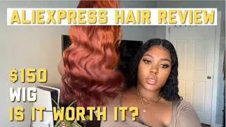 ELIA OFFICIAL | ALIEXPRESS HONEST HAIR REVIEW | OMBRE ORANGE GINGER LACE FRONT WIG