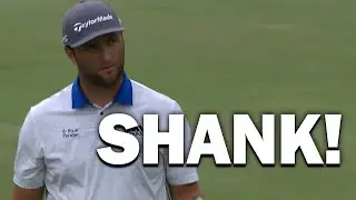 Jon Rahm SHANK at the 2020 ZOZO Championship | 18th hole